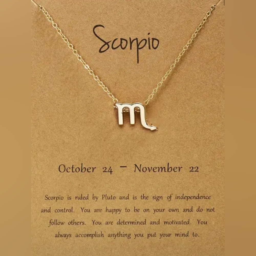 Scorpio Necklace